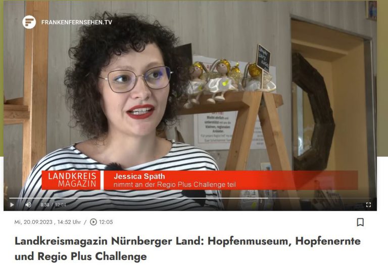 Landkreismagazin Nürnberger Land: Hopfenmuseum, Hopfenernte und Regio Plus Challenge