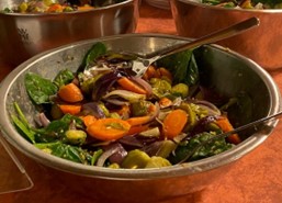 Belugalinsen-Salat
