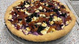 Rotkohl-Tarte
